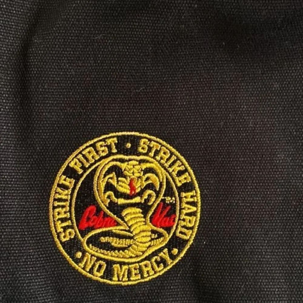 NWOT Pley Beauty by Peyton List Cobra Kai Karate Gi Inspired Clutch Makeup‎ Bag